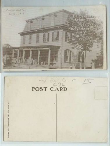 New York NO Germantown E L Denegars Store and Post Office Old Building~152
