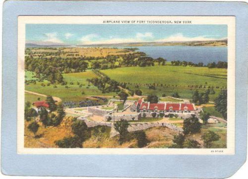 New York Fort Ticonderoga Airplane View ny_box5~1587