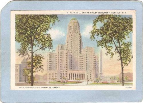 New York Buffalo City Hall & McKinley Monument ny_box4X1~2724