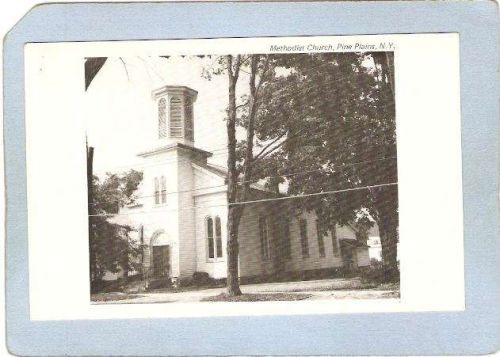 New York Pine Plains Methodist Church Photo Type Card ny_box4~2100