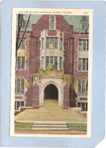 New York Elmira The Library Main Entrance Elmira College ny_box3~1046