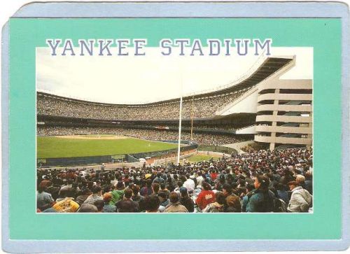New York Bronx Sport Baseball View Of Yankee Stadium New York NY sport_box~104