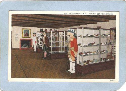 New York Fort Ticonderoga Room B South Barracks ny_box5~1607