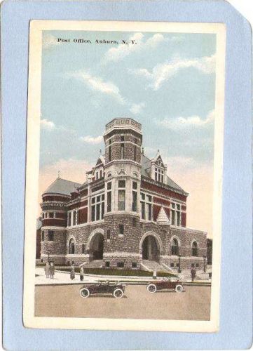 New York Auburn Post Office View Large Old Stone Post Office Building Stre~773