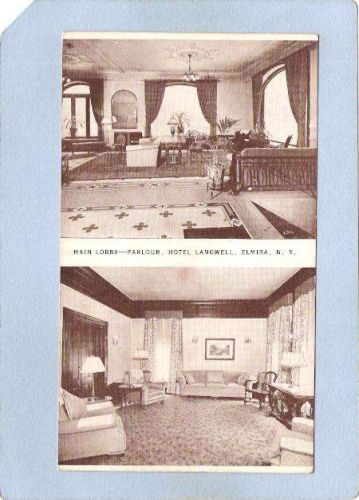 New York Elmira Main Lobby Parlour Hotel Langwell 2 View ny_box3~1056