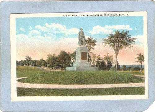 New York Johnstown Sir William Johnson Monument ny_box5~2025
