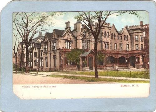 New York Buffalo Millard Fillmore Residence Street Scene ny_box4~2581