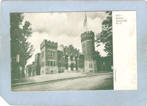 New York Gloversville Armory Street Scene ny_box5~2011