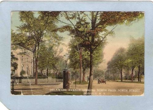 New York Buffalo Delaware Ave nue Looking North From North Street ny_box4X~2791
