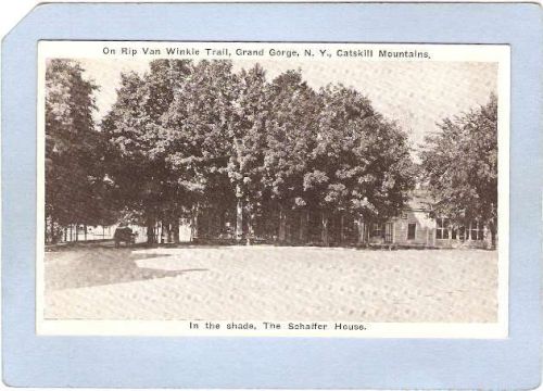 New York Grand Gorge In The Shade The Schaffer House ny_box3~1333