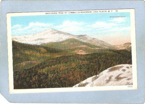 New York Lake Placid Whiteface From Mt Cobble In November ny_box5~1727