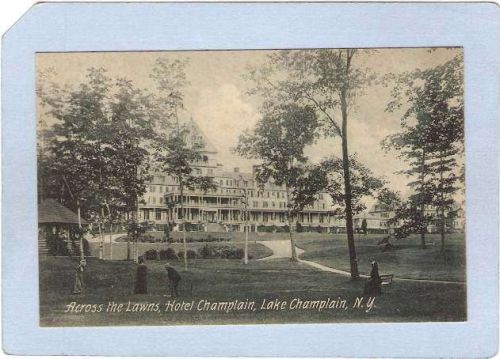 New York Lake Champlain Across The Lawns Hotel Champlain ny_box3~1149