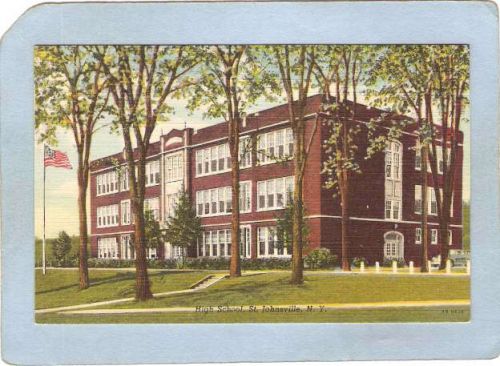 New York St Johnsville Postcard High School ny_box7~4002