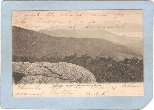 New York Highlands Hudson River From Mount Beacon Undivided Back ny_box4X1~2920