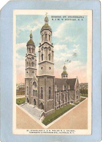 New York Buffalo St Stanislaus B & M Polish Roman Catholic Church Townsend~2650