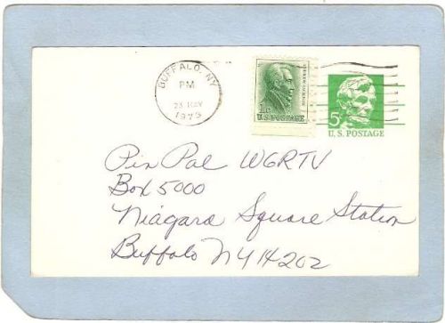 New York Buffalo Pin Pal WGRTV From Mrs Stanley J Rogozinski 64 Sobieski S~2513