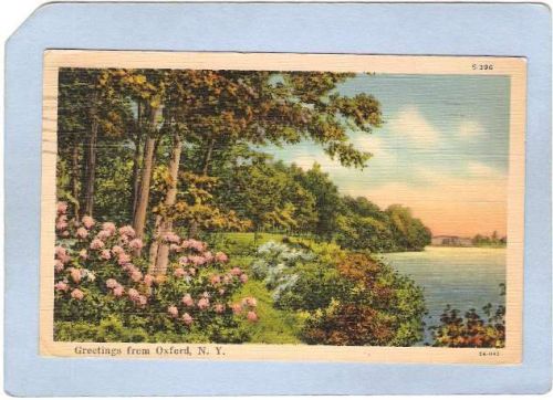New York Oxford Greetings From Oxford NY ny_box3~1131