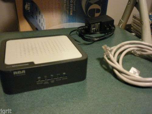RCA DCM 425 Digital Broadband Cable box USB Modem DCM425 ethernet Thomson