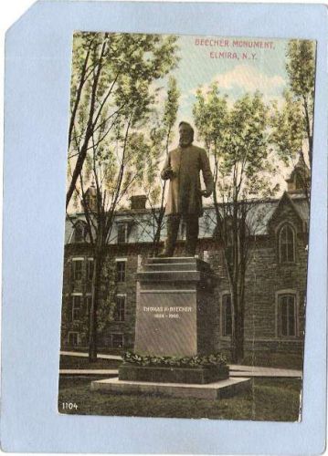 New York Elmira Beecher Monument Wisner Park ny_box3~1010