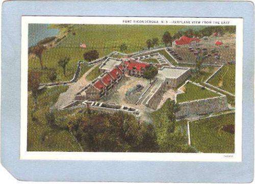 New York Fort Ticonderoga Airplane View From East ny_box5~1588
