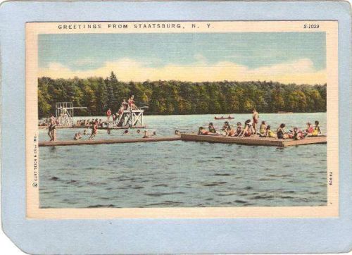 New York Staatsburg Greetings From Staatsburg N Y ny_box4~2332