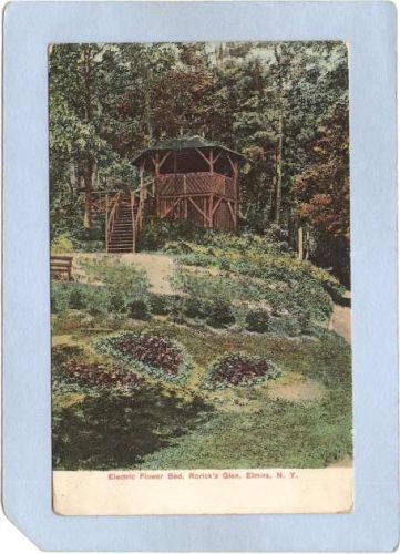 New York Elmira Electric Flower Bed Roricks Glen ny_box3~995