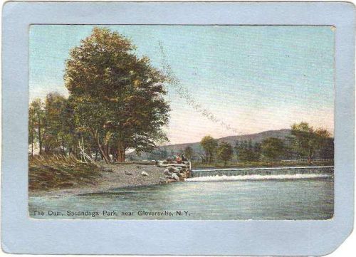 New York Gloversville The Dam Sacandaga Park ny_box5~1978