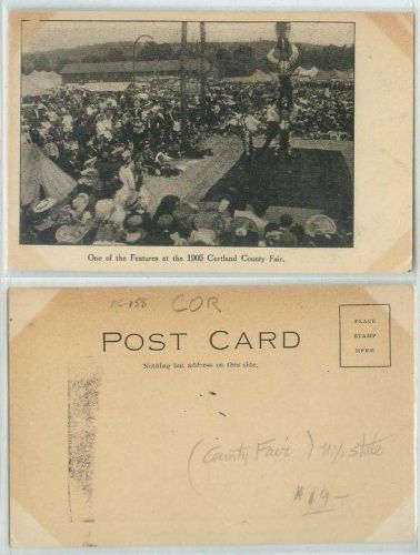New York Cortland One of the Features at the 1905 Cortland County Fair Acr~158