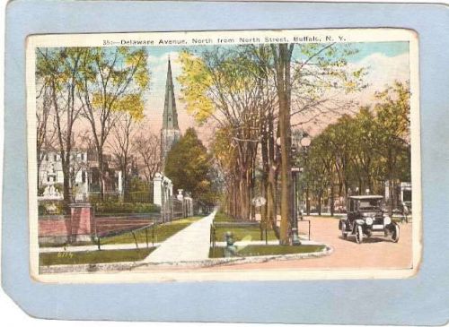 New York Buffalo Delaware Avenue North From North Street Street Scene Inte~2789