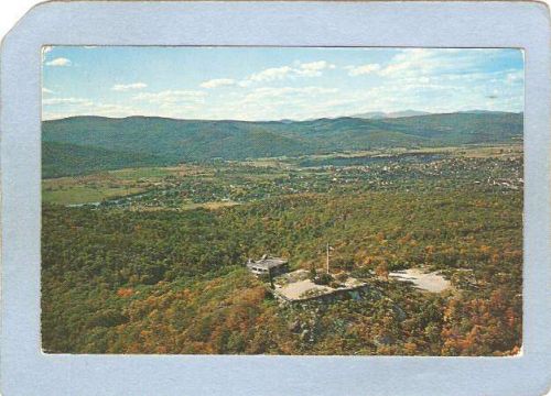 New York Ticonderoga Ticonderoga Valley Mt Defiance In Foreground ny_box5~1347