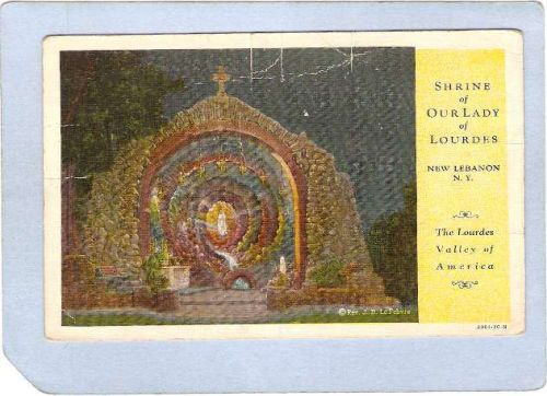 New York New Lebanon Shrine Of Our Lady Of Lourdes ny_box3~1214