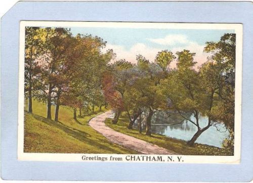New York Chatham Greetings From Chatham NY ny_box3~1203