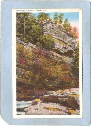 New York Ausable Chasm Pulpit Rock ny_box5~1506