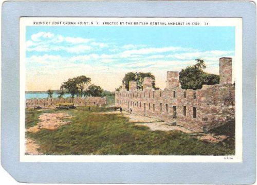 New York Crown Point Ruins Of Fort Crown Point ny_box5~1362