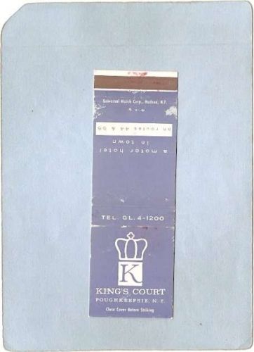 New York Poughkeepsie Mathcover King's Court Rts 44 & 55 ny_box4~2221