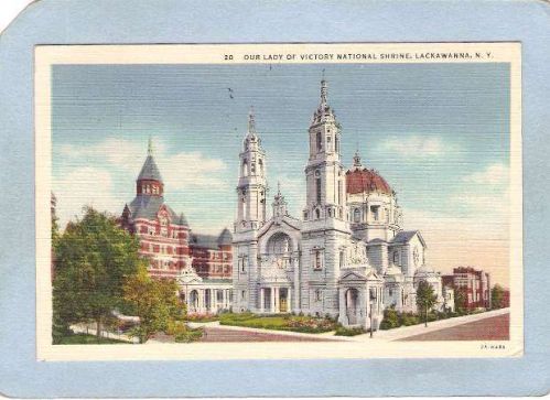 New York Lackawanna Our Lady Of Victory National Shrine ny_box4~2401