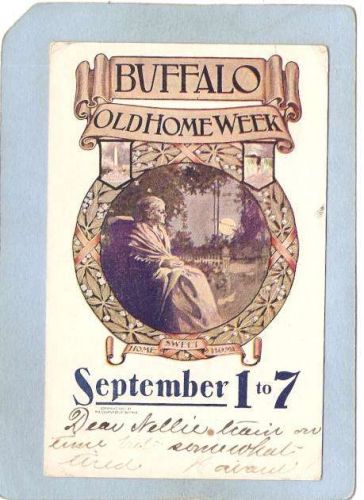 New York Buffalo Buffalo Old Home Week September 1 To 7 1907 Undivided Bac~2795