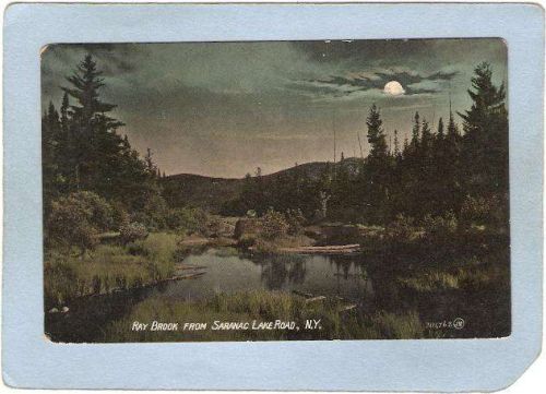 New York Saranac Lake Rye Brook ny_box5~1927