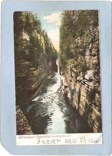 New York Au Sable Chasm Adirondack Mountains Au Sable Chasm ny_box5~1484