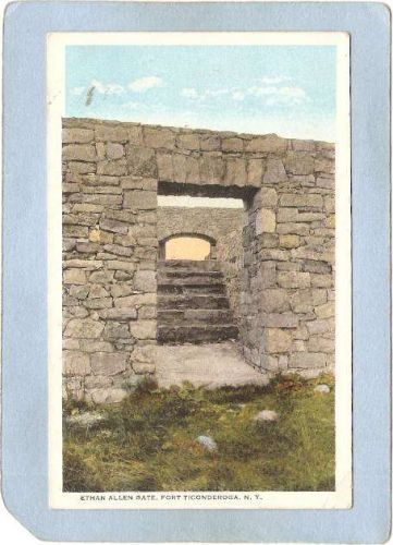 New York Fort Ticonderoga Ethan Allen Gate ny_box5~1597
