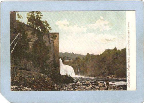 New York Ausable Chasm Rainbow Falls ny_box5~1531