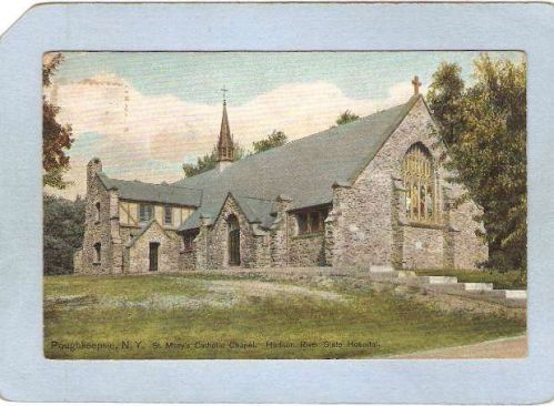 New York Poughkeepsie St Msry's Catholic Chapel Hudson River State Hospita~2262