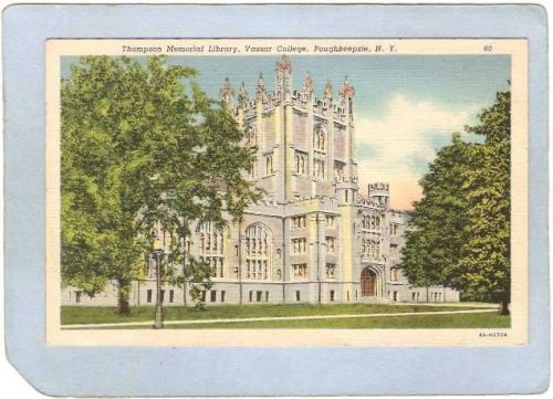 New York Poughkeepsie Thompson Memorial Library Vassar College ny_box4~2324