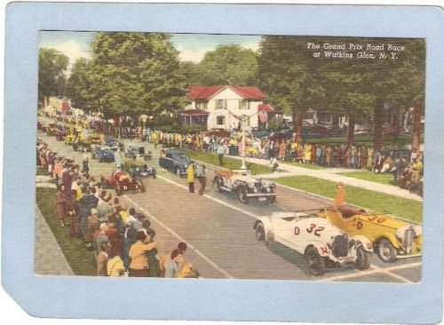 New York Watkins Glen Sport Auto Racing Grand Prix Road Race Watkins Glen ~253