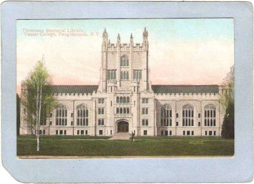 New York Poughkeepsie Thompson Memorial Library Vassar College ny_box4~2326