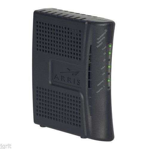 ARRIS TM602A PC MAC cable modem USB ethernet touchstone telephony VOIP voice