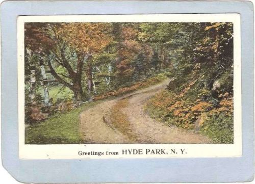 New York Hyde Park Greetings From Hyde Park N Y ny_box4~2165