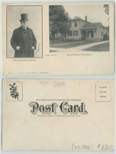 New York Homer Pictures of David Harum and his Residence~163