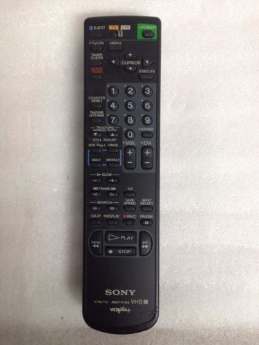 SONY RMT V154 REMOTE CONTROL - TV VTR VCR SL380 SLV340 SLV380 SLV440 U SLV441