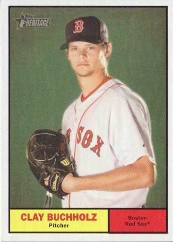 2010 Topps Heritage #16 Clay Buchholz